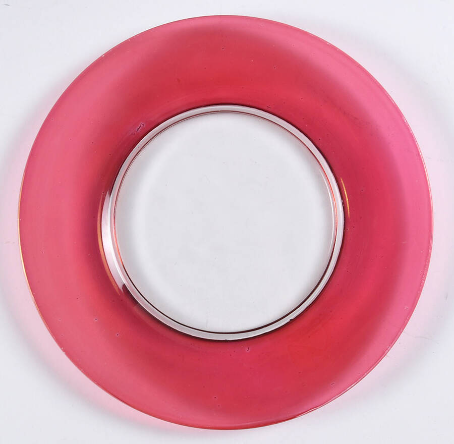 993-Cranberry Flash 8" Salad Plate by Seneca-1