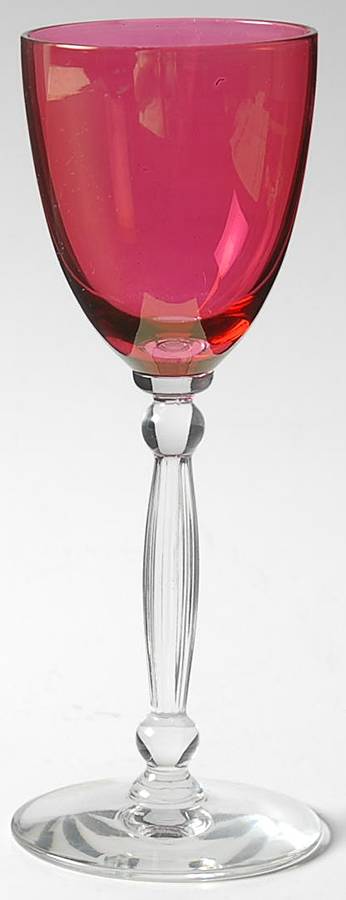 993-Cranberry Flash Wine Glass by Seneca-1