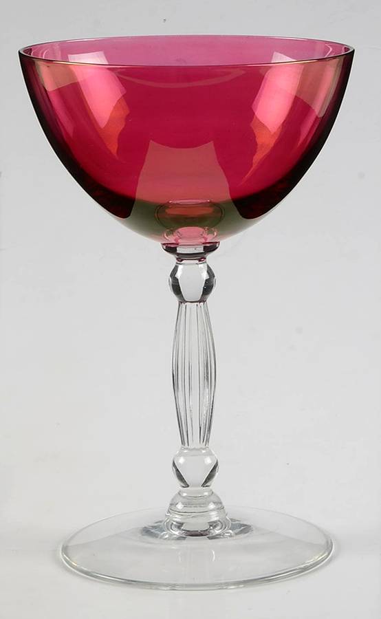 993-Cranberry Flash Champagne/Tall Sherbet by Seneca-1