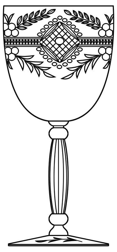 993-1 Water Goblet by Seneca-1