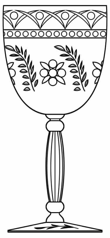 993-2 Water Goblet by Seneca-1