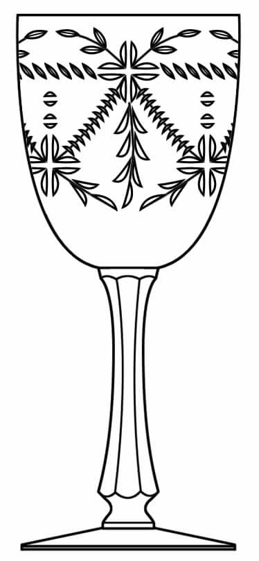 9936-3 Water Goblet by Seneca-1