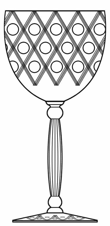 9972-3 Water Goblet by Seneca-1