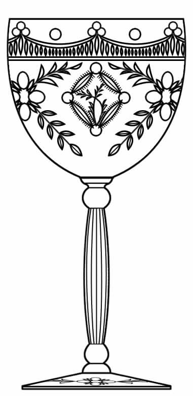 9972-4 Water Goblet by Seneca-1