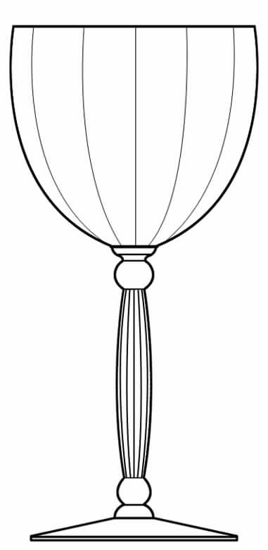 9972-5 Water Goblet by Seneca-1