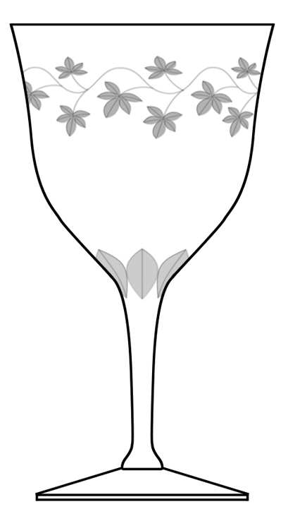 Arbor Water Goblet by Seneca-1