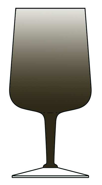 Cabaret Brown Water Goblet by Seneca-1