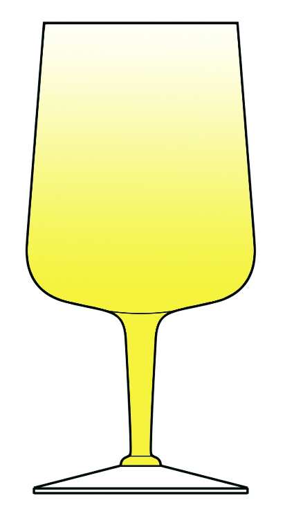 Cabaret Yellow Water Goblet by Seneca-1