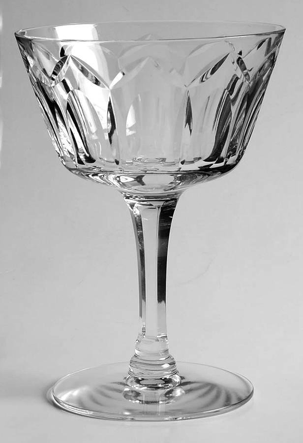 Cambridge (Stem 960, Cut 1433) Champagne/Tall Sherbet by Seneca-1