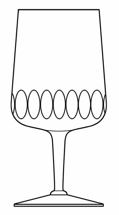 Carousel Water Goblet by Seneca-1