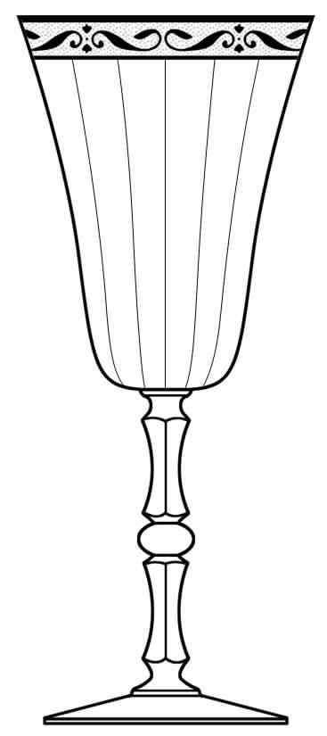 Chanelle Water Goblet by Seneca-1