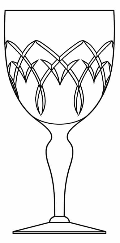 Chapel Belle Water Goblet by Seneca-1