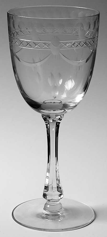Colfax (Cut 1002, Stem 9936) Water Goblet by Seneca-1