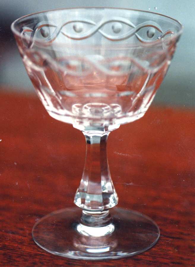 Cut 1009 Champagne/Tall Sherbet by Seneca-1