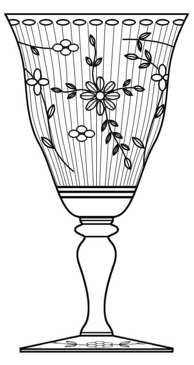 Cut 1017 Water Goblet by Seneca-1