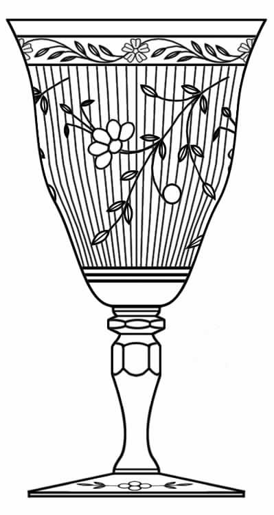 Cut 1019 Water Goblet by Seneca-1