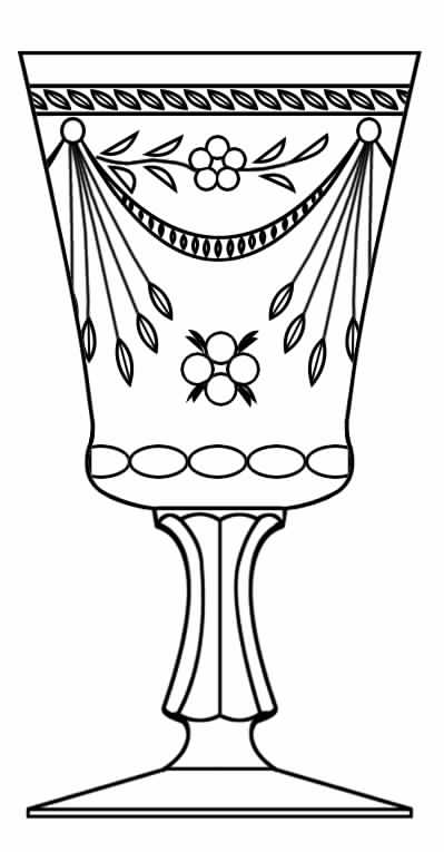 Cut 1021 Water Goblet by Seneca-1
