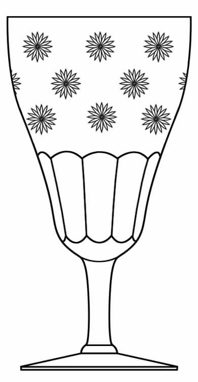 Cut 103 Water Goblet by Seneca-1