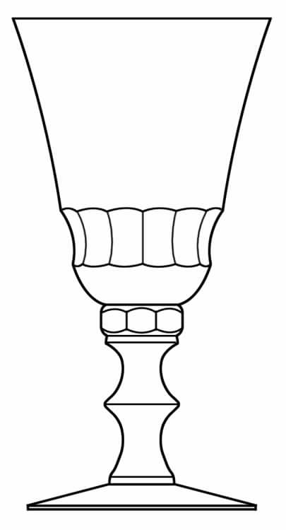 Cut 1041 Water Goblet by Seneca-1