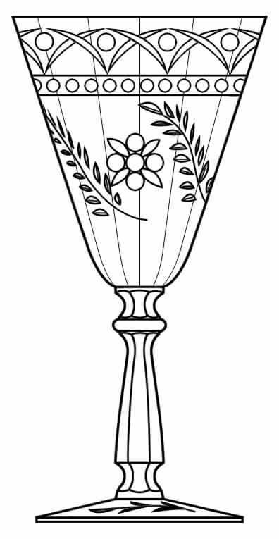 Cut 1062 Water Goblet by Seneca-1