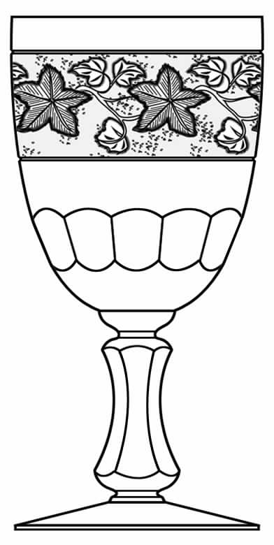 Cut 1064 Water Goblet by Seneca-1