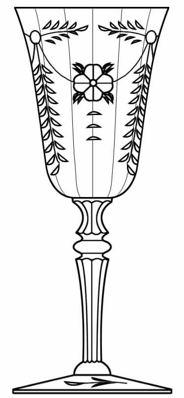 Cut 1065 Water Goblet by Seneca-1