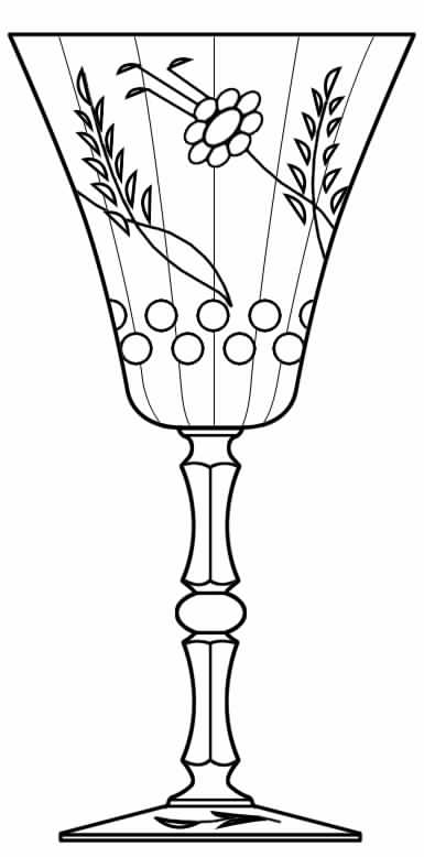 Cut 1066 Water Goblet by Seneca-1