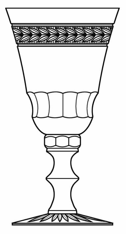 Cut 1078 Water Goblet by Seneca-1