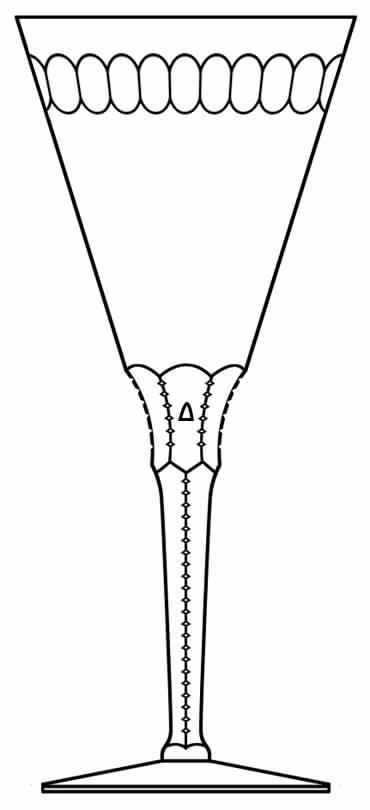 Cut 1109 Water Goblet by Seneca-1