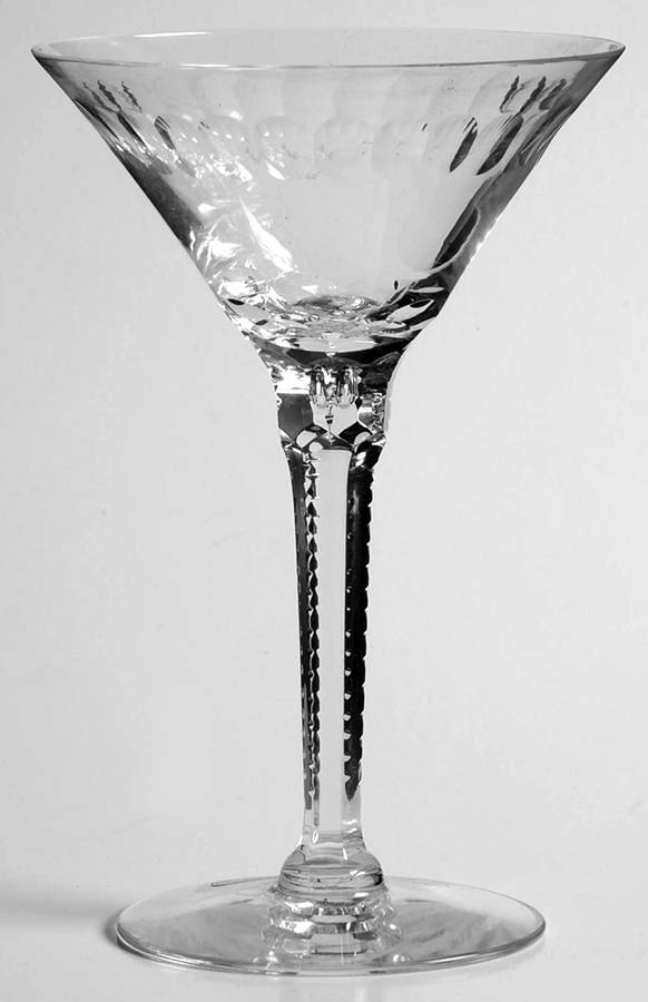 Cut 1109 Champagne/Tall Sherbet by Seneca-1