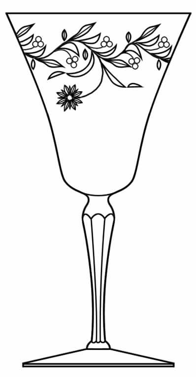 Cut 1158 Water Goblet by Seneca-1