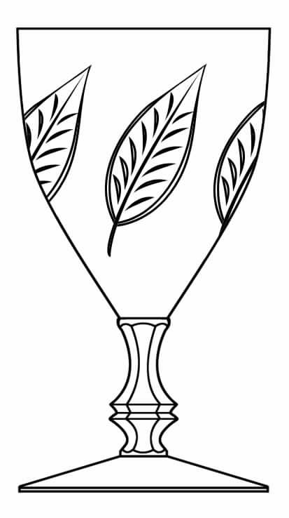 Cut 1249 Water Goblet by Seneca-1