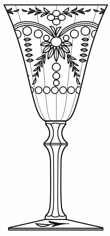 Cut 1288 Water Goblet by Seneca-1