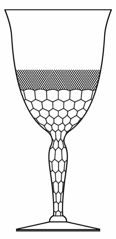 Cut 441 Water Goblet by Seneca-1