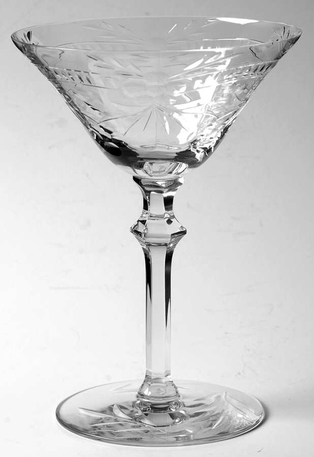 Cut 57 Champagne/Tall Sherbet by Seneca-1