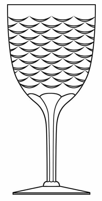 Cut 660 Water Goblet by Seneca-1