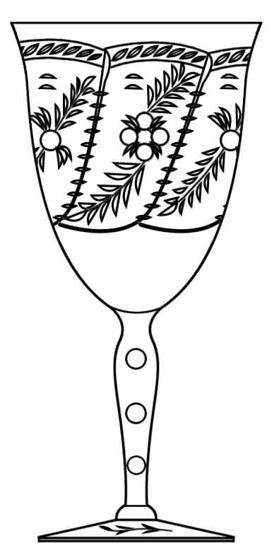 Cut 787 Water Goblet by Seneca-1