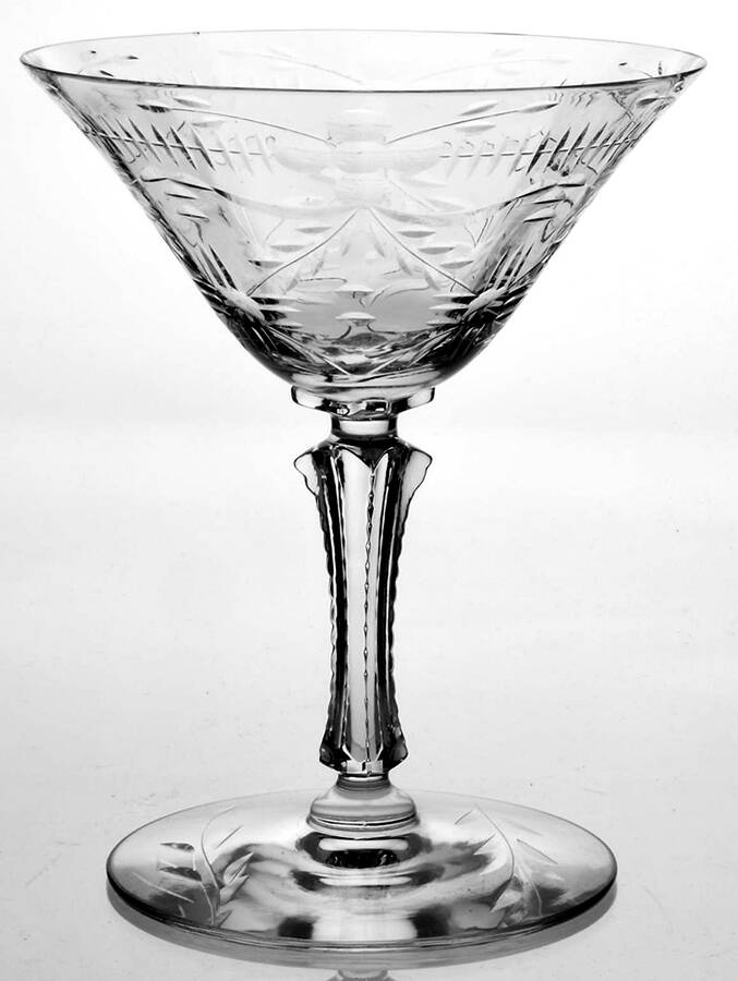 Cut #793 Champagne/Tall Sherbet by Seneca-1