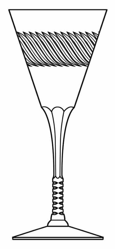 Cut #863 Water Goblet by Seneca-1