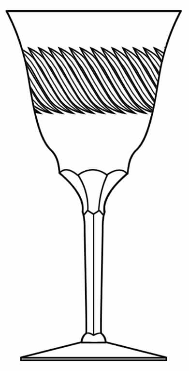 Cut 880 Water Goblet by Seneca-1