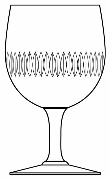 Cut 90 Water Goblet by Seneca-1