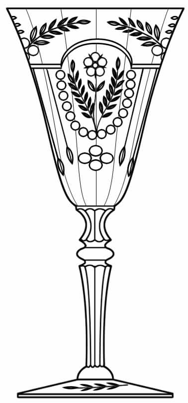 Cut 930 Water Goblet by Seneca-1