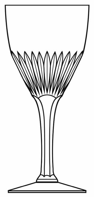 Cut 94 Water Goblet by Seneca-1