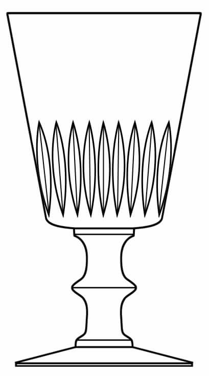 Cut 94 Water Goblet by Seneca-1