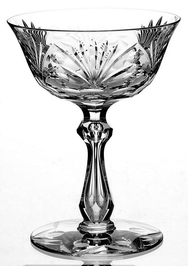 Cut 972 Champagne/Tall Sherbet by Seneca-1