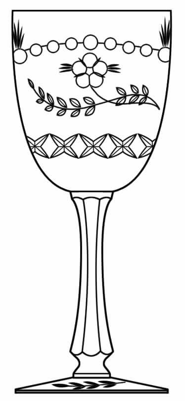 Cut 992 Water Goblet by Seneca-1