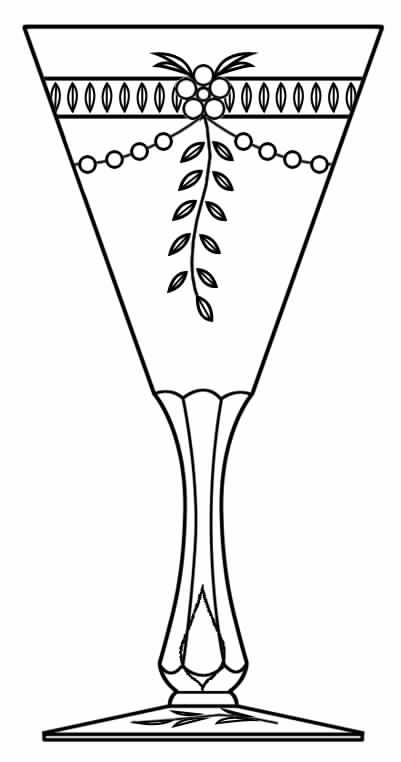 Cut 994 Water Goblet by Seneca-1
