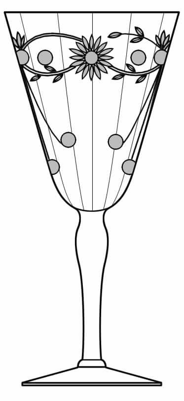 Cut B44 Water Goblet by Seneca-1