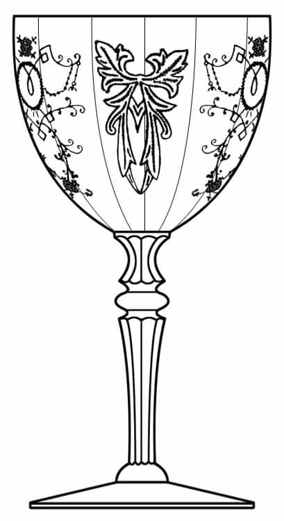 De 633 Water Goblet by Seneca-1