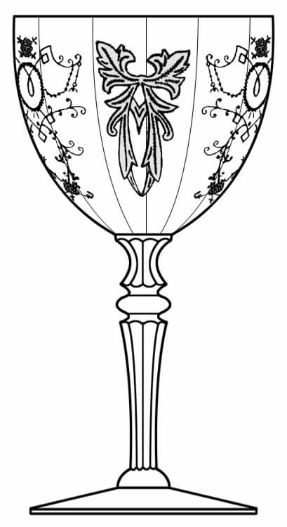 De 634 Water Goblet by Seneca-1